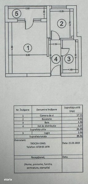 Militari, zona Pacii, garsoniera decomandata 36 mp, bloc 2020,